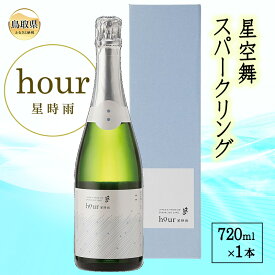 【ふるさと納税】C24-044 星空舞スパークリングhour 星時雨（専用箱入り） 鳥取県 日本酒 スパークリング 720ml お酒