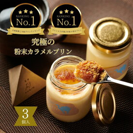 【ふるさと納税】1377 究極のカラメルプリン【砂プリン】3個セット　　送料無料　スイーツ 鳥取　プリン　洋菓子　デザート　お菓子　ギフト　お取り寄せ　鳥取砂丘