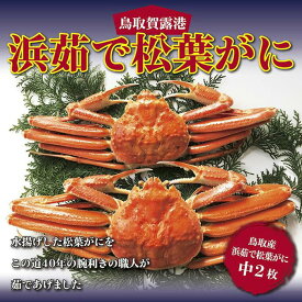 【ふるさと納税】鳥取賀露港 浜茹で松葉がに【かねまさ・浜下商店】 | 国産 ズワイガニ 松葉ガニ カニ 蟹 かに 浜茹 カニ鍋 かに鍋 鍋 かにみそ 期間限定 送料無料 鳥取県 鳥取市