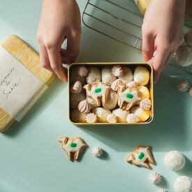【ふるさと納税】らくだ菓子店 サブレ缶 2個セット | 鳥取 食品 お菓子 スイーツ クッキー サブレ メレンゲ菓子 焼き菓子 詰め合わせ ギフト 鳥取県 鳥取市
