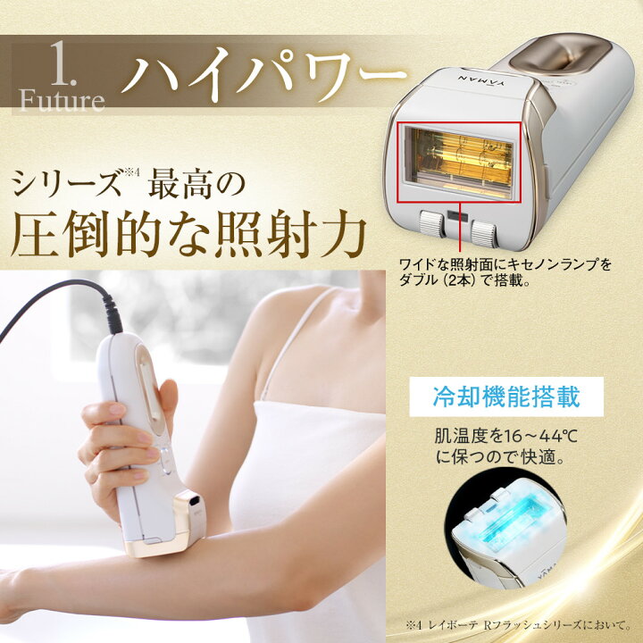 ヤーマン レイボーテ ライト STA174 脱毛器 交換カートリッジ付き 付属 
