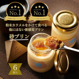【ふるさと納税】究極のカラメルプリン【砂プリン】6個セット | 鳥取 送料無料 スイーツ 砂プリン プリン カラメルプリン セット 洋菓子 デザート お菓子 菓子 お取り寄せ 鳥取砂丘 鳥取県 鳥取市