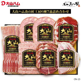 【ふるさと納税】大山ハム 食の匠工房6種7品詰め合わせ CN-13【25-016-004】大山恵みの里公社