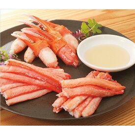 【ふるさと納税】境港産 紅 ズワイガニ 計800g 脚肉500g 爪肉300g | 紅ズワイガニ 紅ずわいがに 蟹 かに カニ むき身 脚肉 爪肉 セット 食べやすい カット済み 海鮮