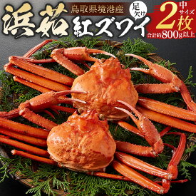 【ふるさと納税】＜7月～9月上旬発送不可＞浜茹ベニズワイガニ足欠(2枚/計約800g以上) | 紅ズワイガニ 紅ずわいがに ズワイガニ ずわいがに 蟹 かに カニ ボイル ボイル済み 茹で 浜茹で