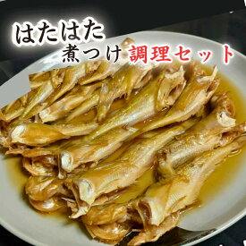 【ふるさと納税】ハタハタ 簡単煮つけセット 3パック 鳥取県岩美町特産｜鳥取県 岩美町 ハタハタ はたはた 惣菜 セット 煮魚 たれ付き 冷凍【24009】