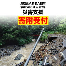【ふるさと納税】 鳥取県八頭郡八頭町 災害支援寄附 【返礼品なし】 鳥取県 八頭町 災害支援