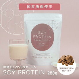 【ふるさと納税】神倉プロテイン　280g | 三朝温泉 三朝神倉 神倉大豆 大豆 まめ 離乳食 プロテイン 加工食品 人気 おすすめ 送料無料 鳥取県 三朝町