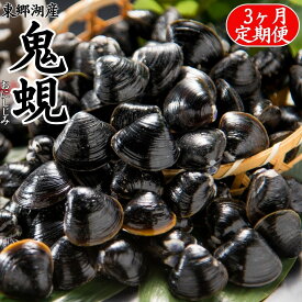 【ふるさと納税】大粒 しじみ 東郷湖産 鬼蜆 特大 冷凍 2kg 1kg 定期便 3ヶ月 | 砂抜き不要