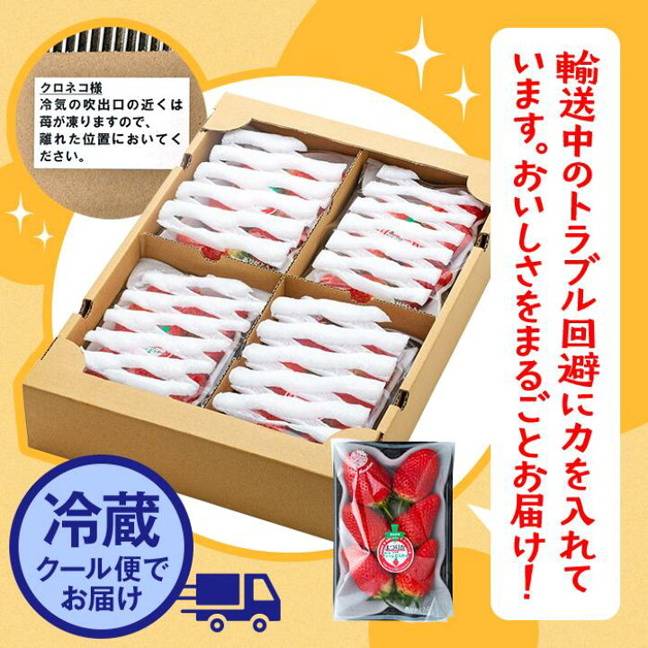 楽天市場】【ふるさと納税】章姫(あきひめ)いちご 4P(250g×4) 「末利華 