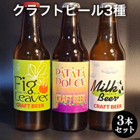 【ふるさと納税】クラフトビール3種3本セット※離島への配送不可