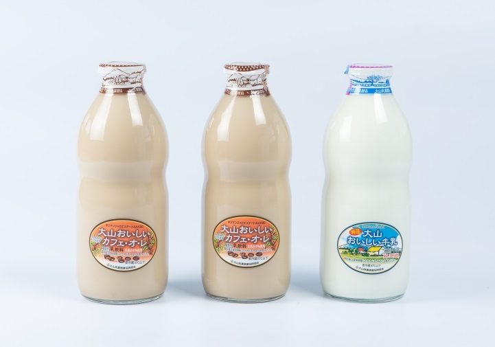 日本正規代理店品 ふるさと納税 MS-123 大山乳業の牛乳 900ml とカフェ のセット オ レ 1.8L 偉大な