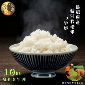 【ふるさと納税】【精米】感動米 特別栽培米つや姫 10kg 《134-05》
