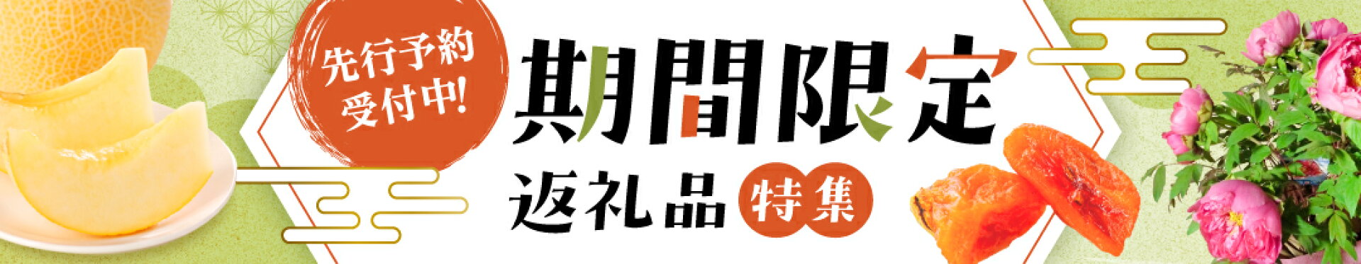 期間限定返礼品特集