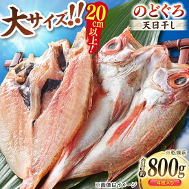 【ふるさと納税】干物 TV放映多数！県内外のファンがわざわざ訪れる 天日ほしもん屋特製 のどぐろ干物×4枚（大サイズ・20cm以上） 島根県松江市/桝谷鮮魚店[ALCJ002]｜ のどぐろ ノドグロ のど黒 アカムツ あかむつ 高級魚 干物 干もの ひもの 海産物 鮮魚 魚