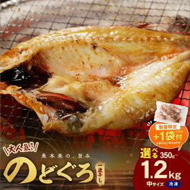 【ふるさと納税】【生活応援品】【年内配送】のどぐろ一夜干し 産地直送 肉厚ジューシー！「大人気セット」| 選べる内容量 | 550g または 800g＋スルメイカカット済200g付き [1月4日まで]【レビューCP対象】