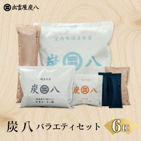 【ふるさと納税】炭八バラエティセット（6種）