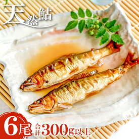 【ふるさと納税】 天然鮎 3尾×2 300g以上 魚介類 魚 アユ 天然 CAS冷凍 高津川 塩焼き みそ焼き 天ぷら 鮎飯 季節限定 冷凍 特産品 お取り寄せ グルメ