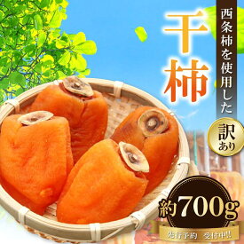 【ふるさと納税】 先行予約 「和」スイーツ 干し柿 お徳用 約700g 大袋 規格外 訳あり 果物 フルーツ 柿 西条柿 まろ柿 和菓子 季節限定 期間限定 早期予約 特産品 お取り寄せ