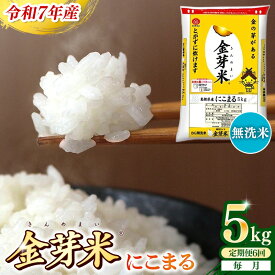 【ふるさと納税】＜定期便＞BG無洗米・金芽米にこまる 5kg×6ヵ月 （毎月）／ 令和7年産 時短 健康 米 BG 無洗米 計30kg 島根県産 節水 アウトドア キャンプ 東洋ライス おすすめ 島根県 安来市【価格改定】