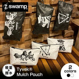 【ふるさと納税】【選べるカラー】【2色展開オリジナルポーチ】ポーチ Tyvek Mulch Pouch サコッシュ ポーチ キャンプ 人気 アウトドア 旅行 フェス 登山 ソロキャンプ おしゃれ かわいい シンプル メンズ レディース ユニセックス 島根県雲南市/swamp[AIDX003]