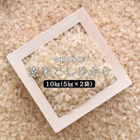 【ふるさと納税】令和5年産 しまね川本 玄米 10kg(5kg×2袋) 島根県 川本町産 玄米 藤屋 石見米