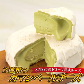 【ふるさと納税】【島根県産】2種類のカマンベールチーズ