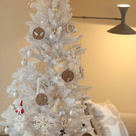 【ふるさと納税】【素材選択可能】天然木のクリスマスオーナメントセット 6種類 木製 クリスマスツリー kitoen（木と縁） | 雑貨 日用品 人気 おすすめ 送料無料