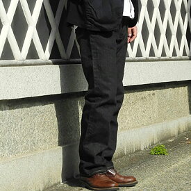 【ふるさと納税】＜選べるサイズ＞811 ストレートパンツ ETERNAL デニム 32サイズ 34サイズ 36サイズ コットン100％ 綿 ボトムス ズボン ファッション 洋服 レギュラーストレート 岡山県 倉敷市 送料無料