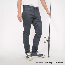 【ふるさと納税】デニム 撥水 ストレッチデニム 釣り アウトドア ジーンズ BW-104VM 倉敷市 キャンプ 服 ファッション 衣類 ズボン メンズ ＜選べるサイズ＞ 30インチ 32インチ 34インチ 36インチ 岡山県 倉敷市 送料無料