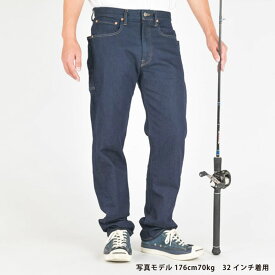 【ふるさと納税】デニム 撥水 ストレッチデニム 釣り アウトドア レギュラー ジーンズ BW-105VM 倉敷市 キャンプ 服 ファッション 衣類 ズボン メンズ ＜選べるサイズ＞ 30インチ 32インチ 34インチ 岡山県 倉敷市 送料無料