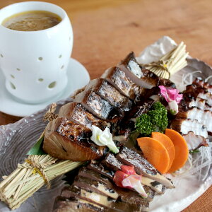 【ふるさと納税】岡山名物鰆がメインの藁焼き3種とバーニャカウダーソース