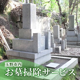 【ふるさと納税】玉野市内 お墓掃除サービス 岡山 玉野市 お墓 掃除 代行 サービス