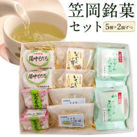 【ふるさと納税】お菓子 笠岡 銘菓 セット 5種 × 2個ずつ 藤屋菓子舗 《30日以内に出荷予定(土日祝除く)》岡山県 笠岡市 お菓子 和菓子 饅頭 最中 詰め合わせ スイーツ