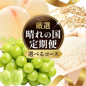 【ふるさと納税】フルーツ 厳選 晴れの国定期便 シャインマスカット 白桃 米 無洗米 2回 3回 お届け 定期便 《ページ内記載の時期に発送》 果物 マスカット 桃 こめ コメ 岡山県 笠岡市