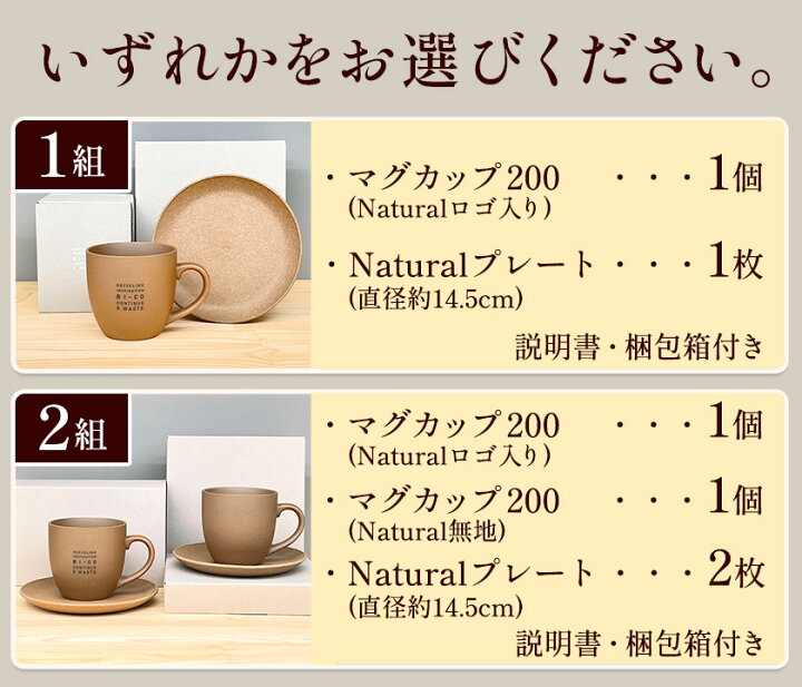 楽天市場】【ふるさと納税】GOOD MORNING マグカップ200＆プレート 