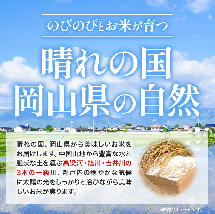 楽天市場】【ふるさと納税】令和7年産 岡山県産 米 選べる 内容量 1袋 