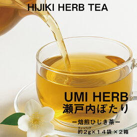 【ふるさと納税】焙煎 ひじき茶 約2g×14袋入り×2箱セット 海藻漁師が自宅で飲むお茶 天然 海藻 無添加商品 ティーバッグ 鉄分豊富 焙煎ひじき茶 瀬戸内ぽたり 自然派女子のキレイ習慣 鉄分 カルシウム マグネシウム 食物繊維 ミネラル