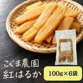 【ふるさと納税】紅はるか 干し芋 100g×6袋 芋 干しいも さつまいも 小分け おやつ お菓子 スイーツ 国産 岡山 瀬戸内市