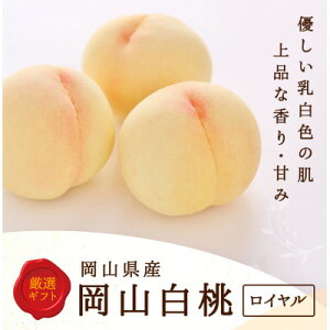【ふるさと納税】【2026年発送】岡山県産 白桃 5玉 (1.5kg以上) 等級:ロイヤル 木箱入り【配送不可地域:離島・北海道・沖縄県】【1505627】