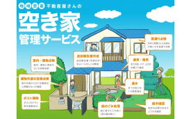 【ふるさと納税】空き家管理サービス　しっかり！お任せプラン（3か月分）