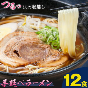【ふるさと納税】手延べラーメン 選べる 5食セット 12食セット (スープ付き) 長期保存可 池田製麺所《30日以内に出荷予定(土日祝除く)》岡山県 矢掛町 ラーメン 手延べ 乾麺 無かんすい麺 醤