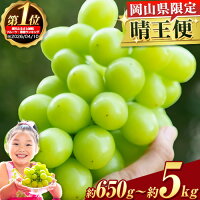 【ふるさと納税】フルーツランキング1位！シャインマスカット 約650g〜 ...