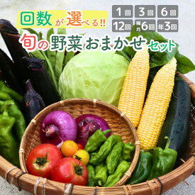 【ふるさと納税】【選べる！お届け回数＆お届けペース】西粟倉産 「旬の野菜 おまかせセット」 F-FF-F00A