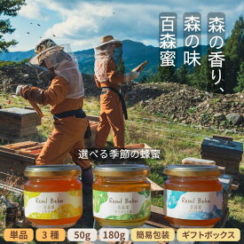 【ふるさと納税】国産はちみつ 百森蜜 搾ったまま 純粋 非加熱 生はちみつ 百花 蜂蜜 ハチミツ ギフト 無添加　AA-MM-J18A