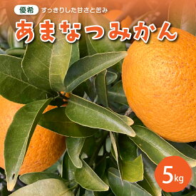 【ふるさと納税】【 2026年 2月 上旬～発送】栽培期間中無農薬 甘夏みかん 5kg みかん 先行予約 ミカン 蜜柑 あまなつ 果物 くだもの フルーツ 柑橘 送料無料 産地直送 お取り寄せグルメ 春 旬 数量限定 広島県 呉市