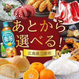 【ふるさと納税】＼1万円から選べる！／あとからセレクト【ふるさとギフト】 広島県 三原市 八天堂 コーラ お米 柑橘 スイーツ 234001-r