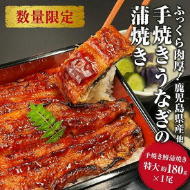 【ふるさと納税】国産 うなぎの蒲焼き 特大 180g タレ・山椒付［1-2人前］ | 鰻 魚介類 水産 かば焼き うな重 丑の日 食品 人気 おすすめ 送料無料 広島県 尾道市