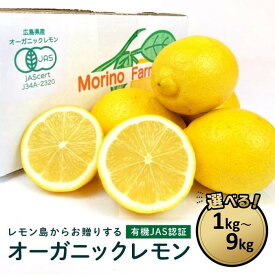 【ふるさと納税】【有機JAS認証】レモン島からお贈りするオーガニックレモン 選べる内容量 1kg～8kg 2026年2月以降発送予定 | フルーツ 果物 くだもの 食品 人気 おすすめ 送料無料