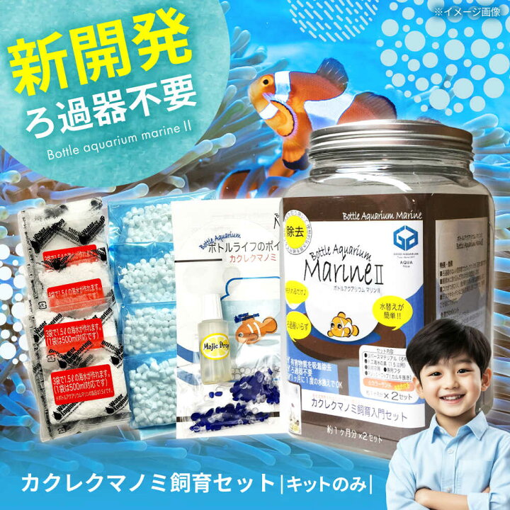 楽天市場】【ふるさと納税】水槽 カクレクマノミ 飼育セット ボトル 